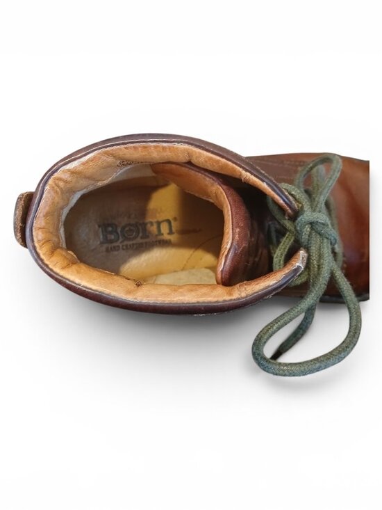 Born brown leather lace-up chukka boot M6603 CKH9 like new men\'s size 9/42.5 main image 9